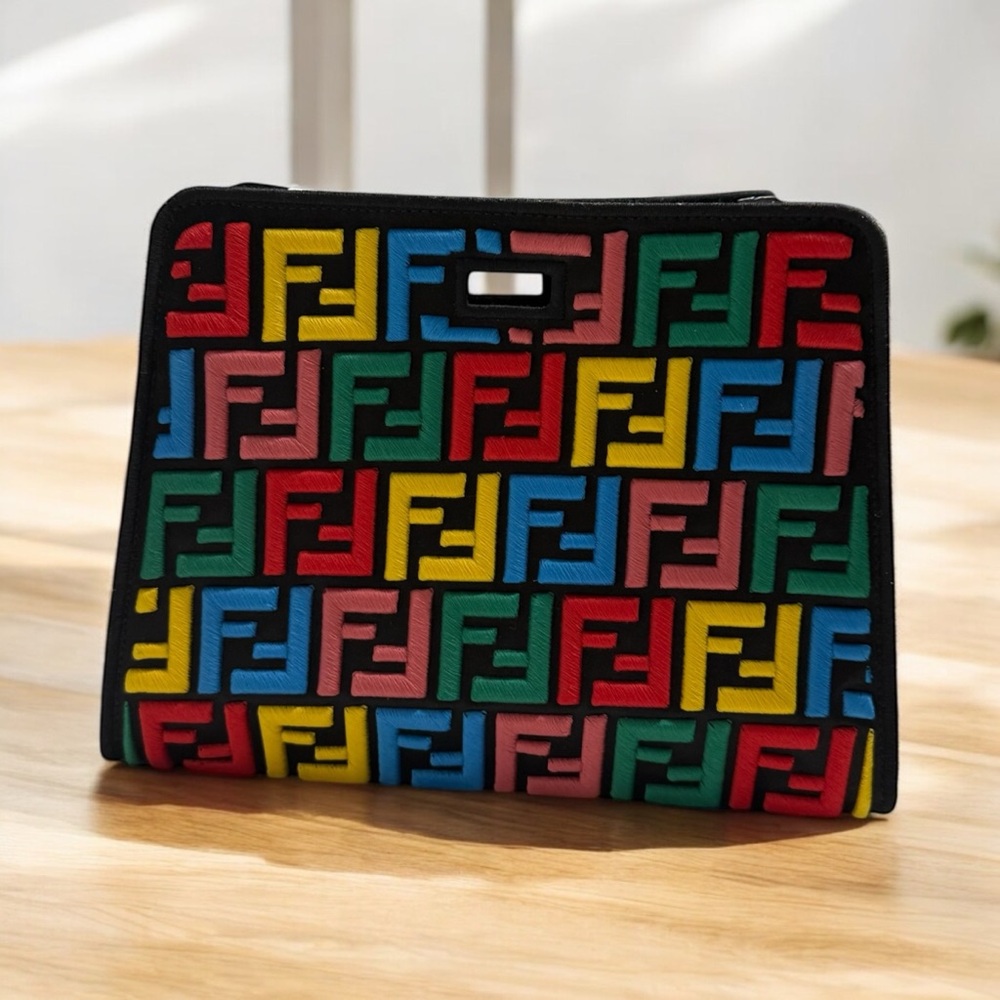 Fendi Peekaboo Defender Bag Cover Satin